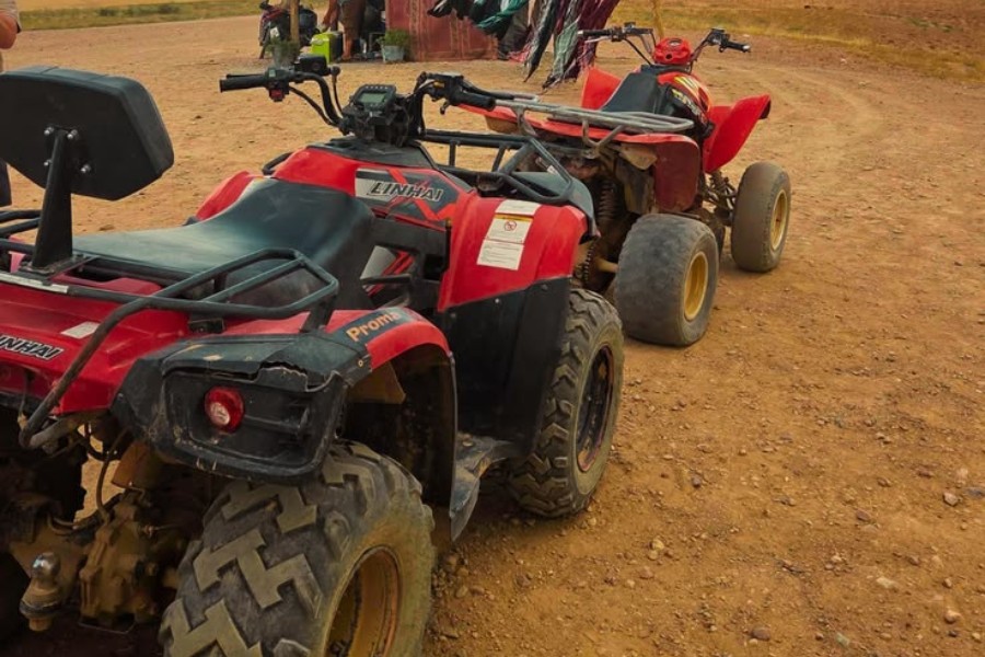 1 hora de quad por las dunas de Merzouga